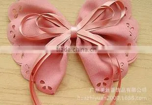 cotton bows/ribbon bows for hair accessories/christmas ribbon hair bow/ribbon bow for bra
