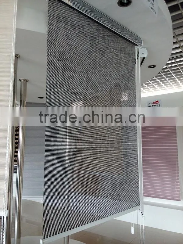Translucent double blind fabric
