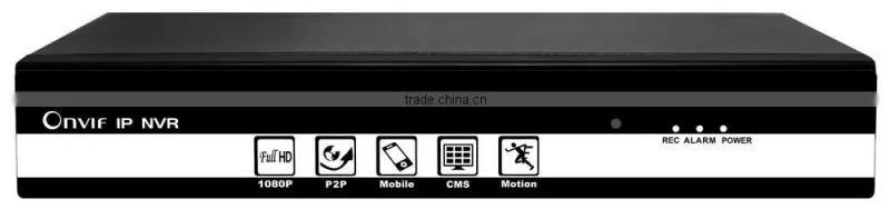 H.264 CCTV DVR kit HD 4ch POE IP System Realtime NVR Kit P2P Onvif Standard