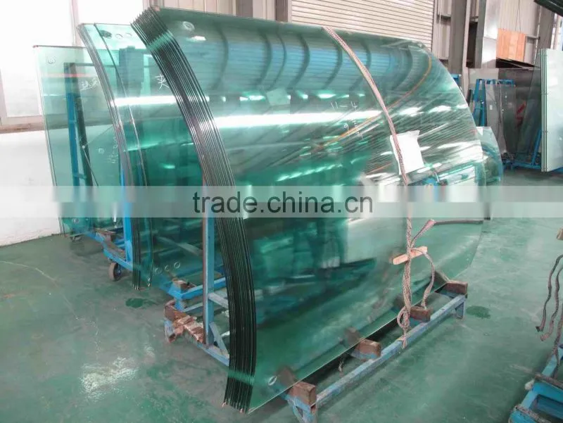 Tempered glass for furniture/Flat/Curved/Bend Tempered Glass 3-19mm