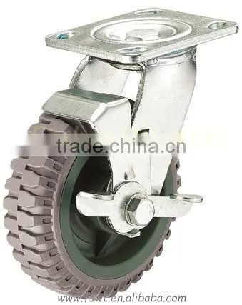 Industrial Caster Wheel For Polyurethane Flame Scaffold