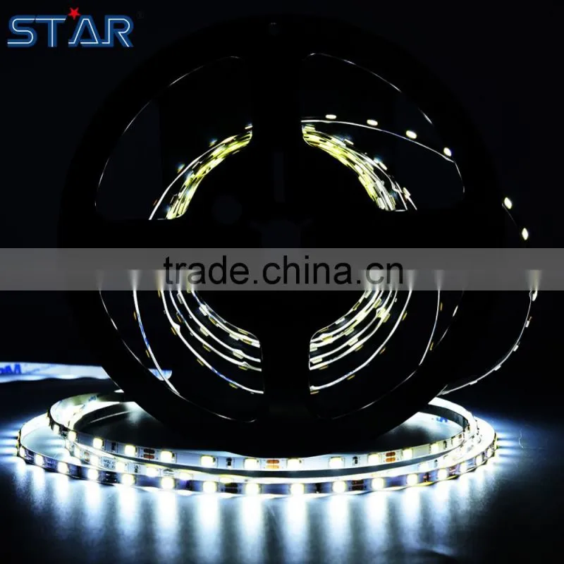 14.4W 72 leds rohs waterproof double sided led strip light