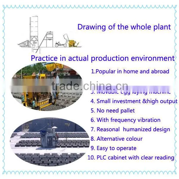 China Concrete Interlocking Block Machine QMY6-25