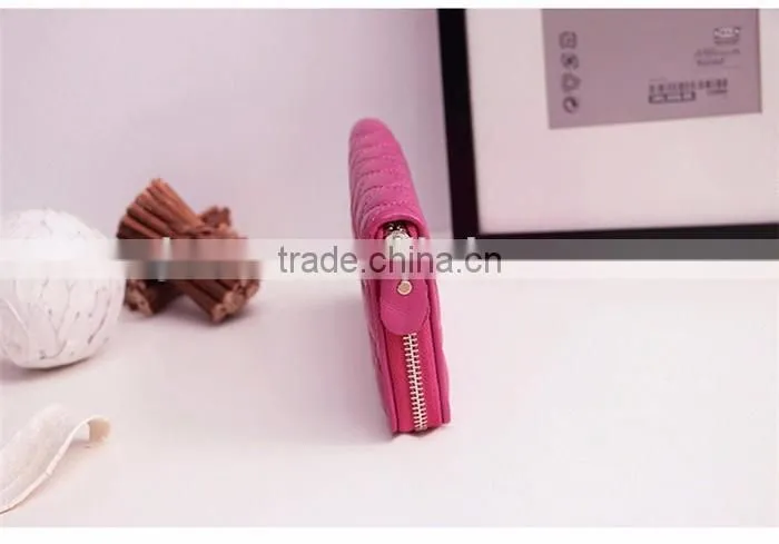 Stylish Long Leather Women Wallets with Card Slots OEM ODM Personalized Wallet