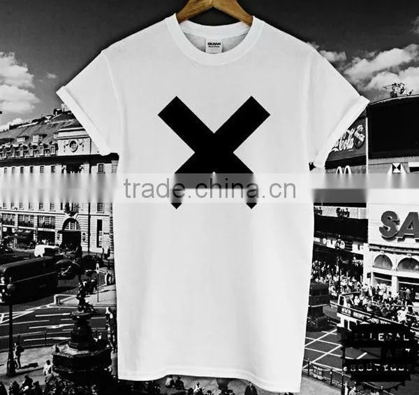 custom woman and ladies summer short sleeve white t-shirt printing