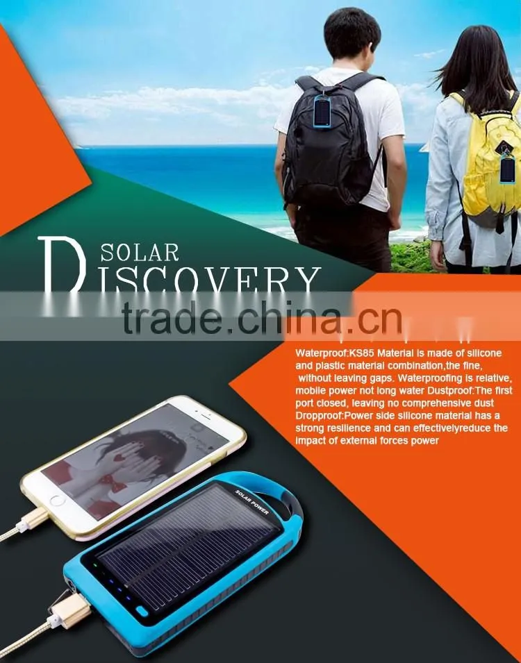Super power supply CE,ROHS,FCC solar power bank