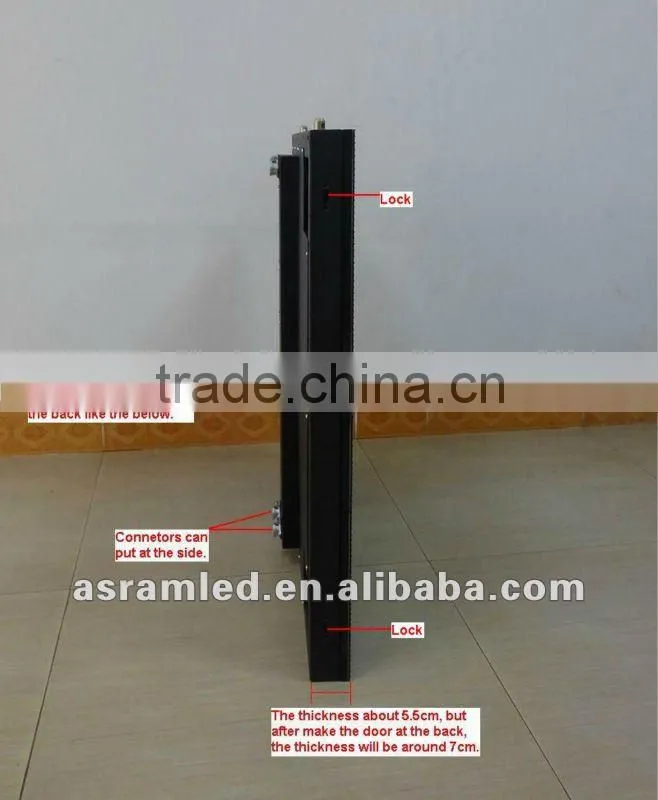 High resolution China stage background wall indoor led board