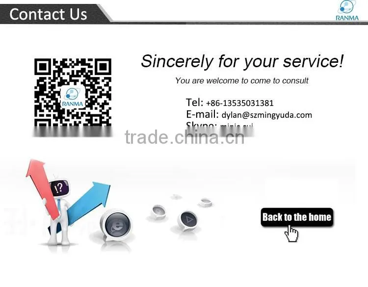 Trade Assurance pu leather tablet pc case with keyboard and touchpad