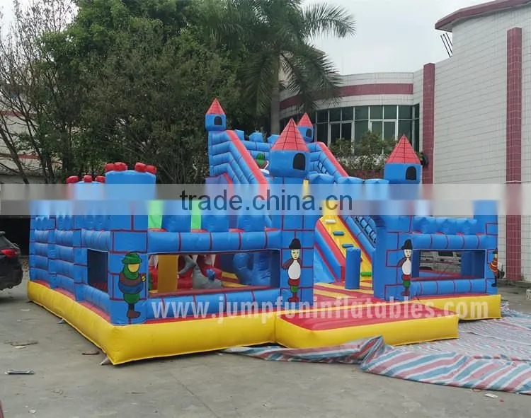 inflatable slide cars 2016 big inflatable fun city inflatable slide and Obstacle course 2 lane sliders