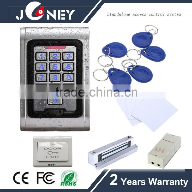 Waterproof rfid card door access control system With backlight