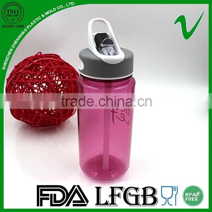 New design wholesale empty hot water plastic bottle with food grade