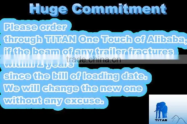 TITAN Special Transportation Bulk Grain Bin Trailer
