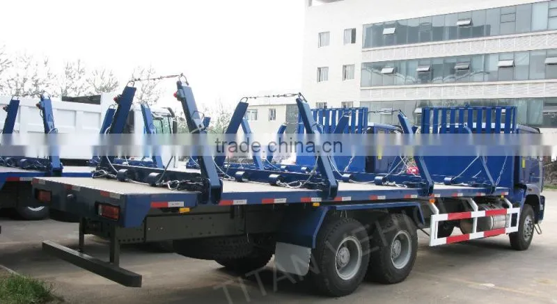 China new timber wood semi trailer lumber transport vehicle for sale