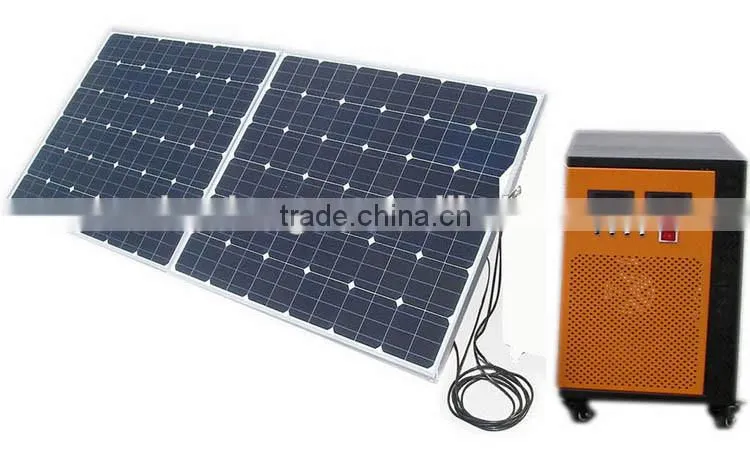 800W solar home systems,home lighting solar system with High conversion efficiency