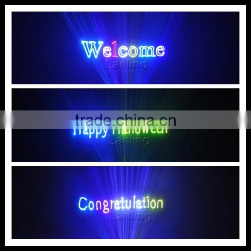 New Design Animation Writing Laser Light / home party disco lighting