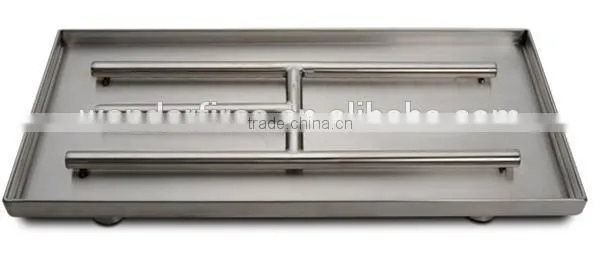 Rectangle Drop-In Fire Pit Pan (18", 24", 30", 36" and 48")