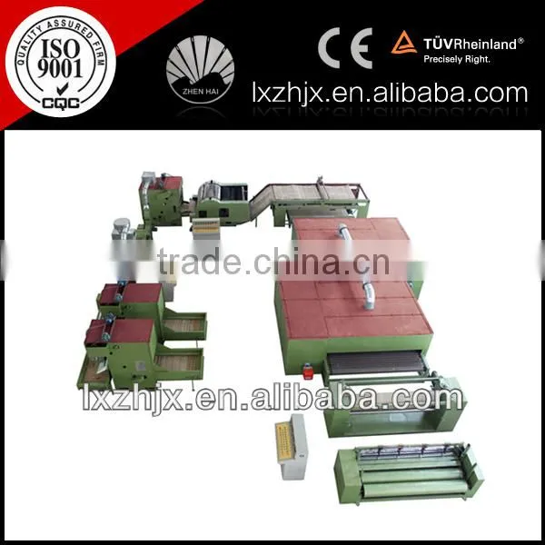 HFJ-250 nonwoven polyester fiber cross lapping machine/cross lapper machine