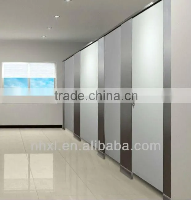 Sunleaf 18mm toilet partition system /HPL/partition/toilet partition accessories