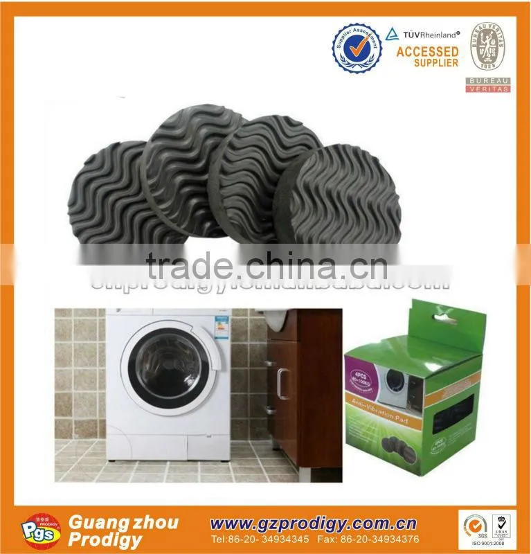 Rubber vibration absorb pad/adhesive anti vibration rubber pad