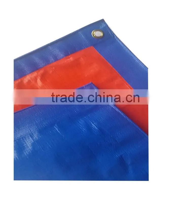 china supplier outdoor use damp proof eyelet PE tarpaulin