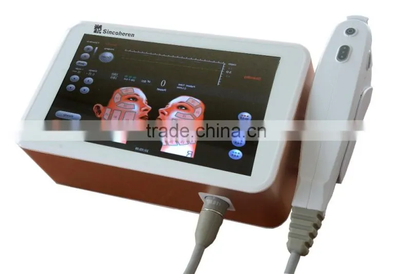 2016 wrinkle removal slimming portable beauty hifu