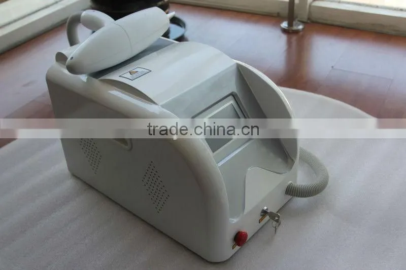Pro Q Switched nd yag laser tattoo removal machine with 1064nm and 532nm treatment tips