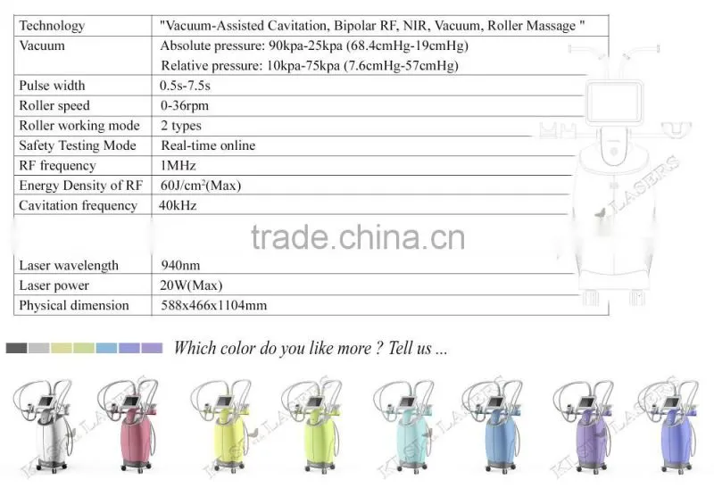 tighten the dilated pores swiss skin care Body Slimming Machine