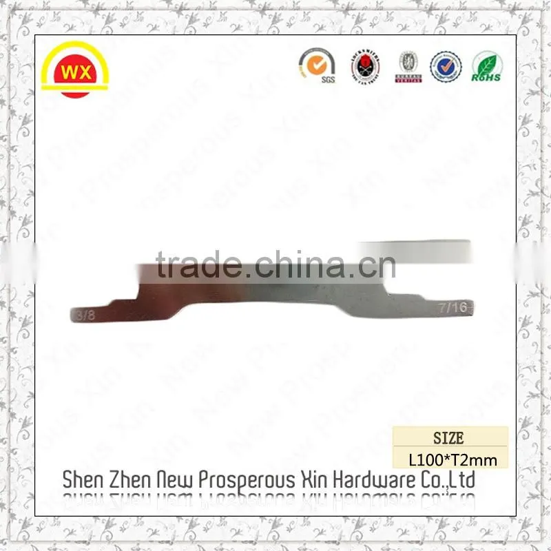 Carbon steel open wrench M12 88mm hexagon wrench