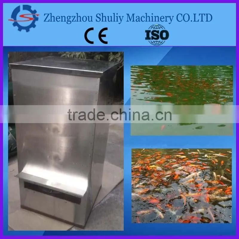 High quality Fish food spilled machine/shirmp pond feeder machine for sale//0086-15838059105