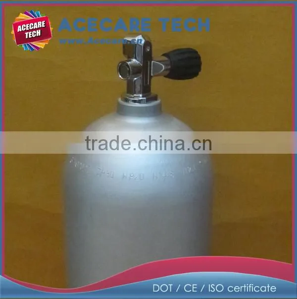12L-20Mpa aluminum gas cylinder, refilling gas cylinder, air cylinder