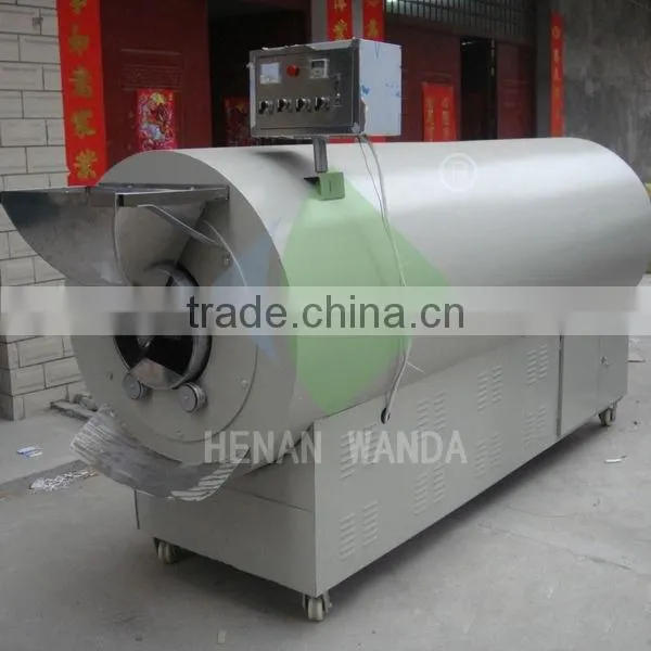 Stainless Steel small Walnut nuts electric roasting machine manufacturer/peanut roaster