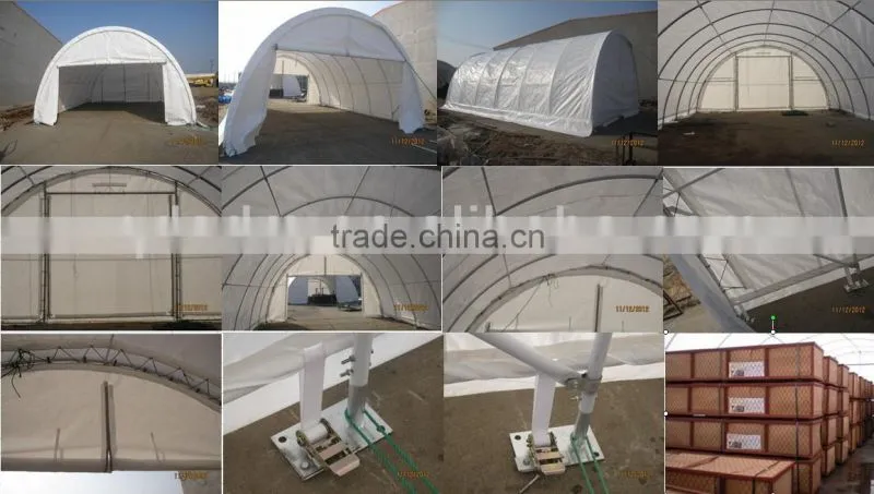 Farm outdoor industrial large warehouse storage shelter