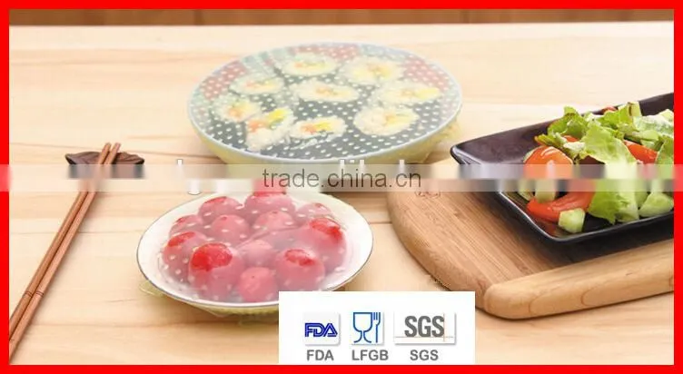 Silicone vacuum smart lid with special design