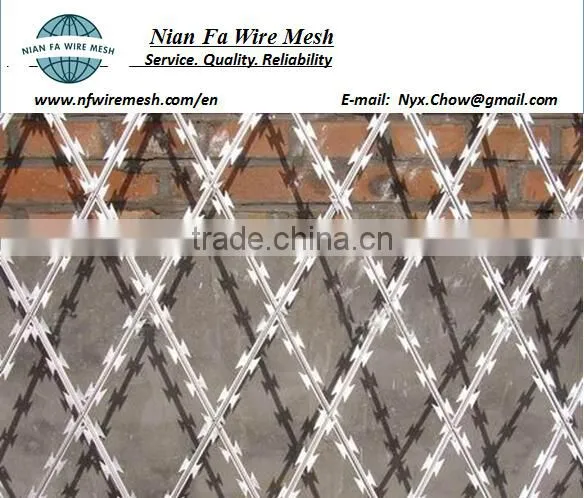 suqare shape razor wire (Guangzhou Manufacturer)