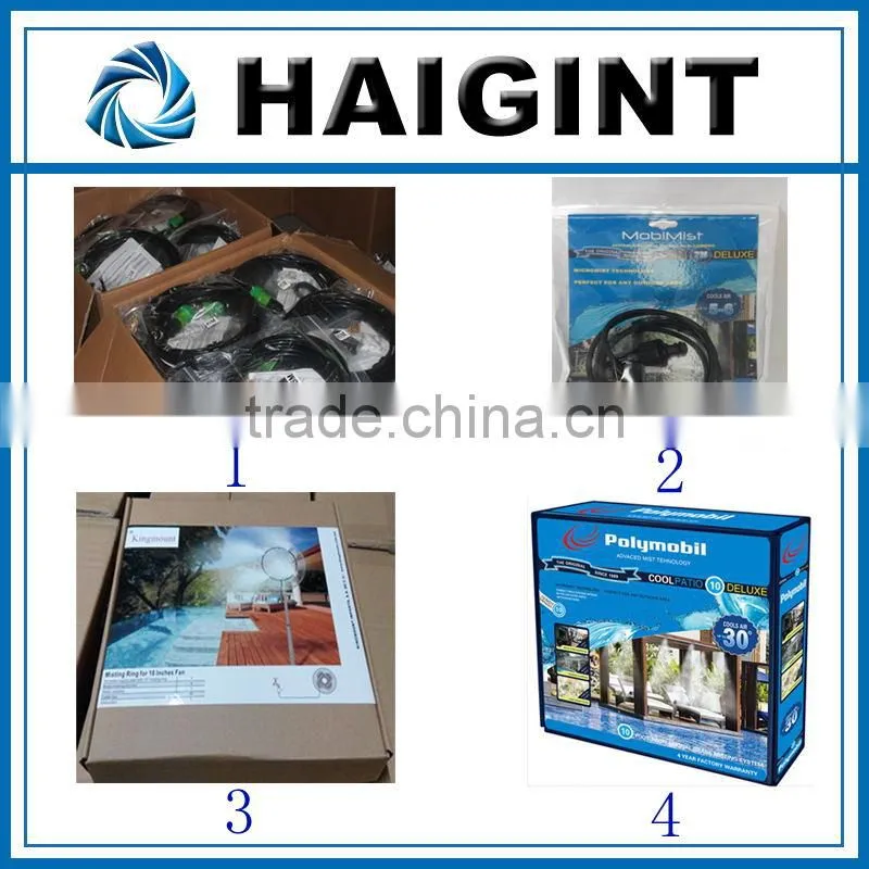 E1220 high quality rain forest fog mist nozzles