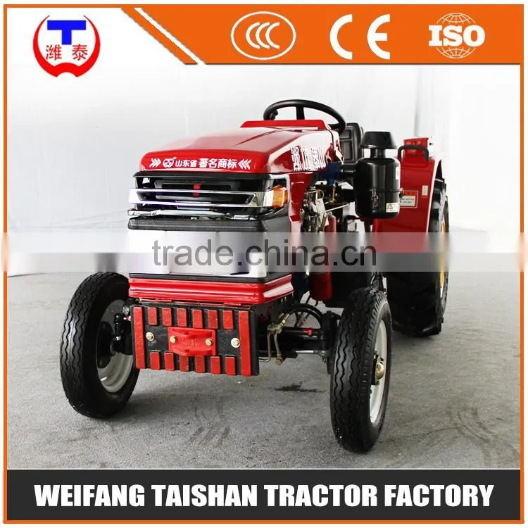 40HP 4x4 type cheap price small garden tractor