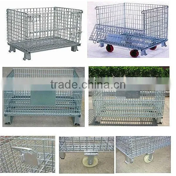 Most Popular Galvanized Metal Wire Container