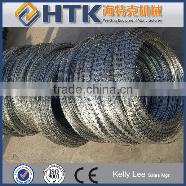 Hot Dipped Galvanized Razor Barbed Wire Burglar