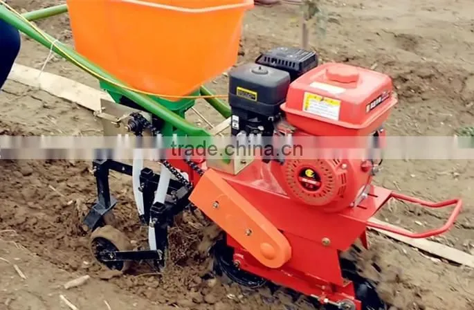 2016 hot sale multi-function 2 rows manual bean seeder