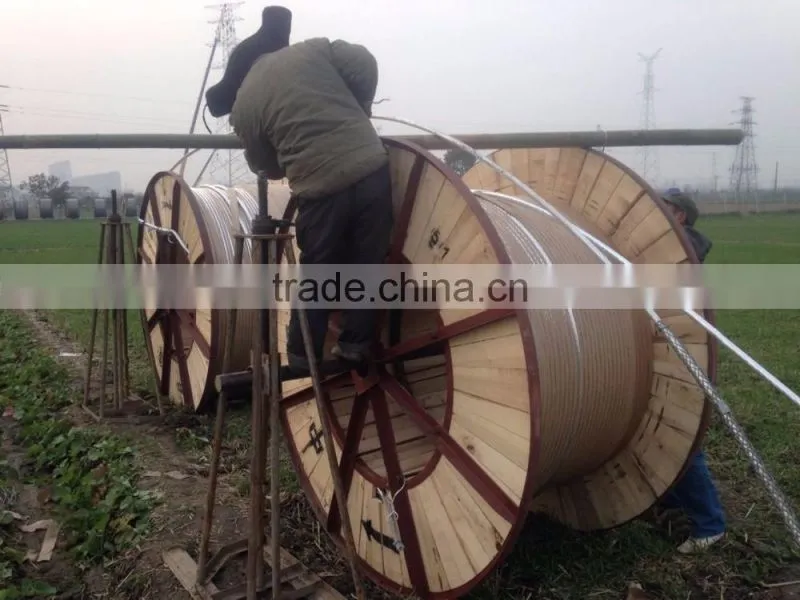 50KN Mechanical Cable Stand Reel Stand for Releasing Cable