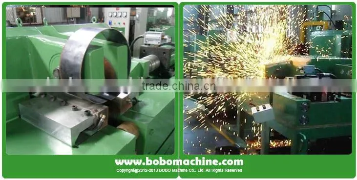 Vehicle wheel rim flash butt welding machine