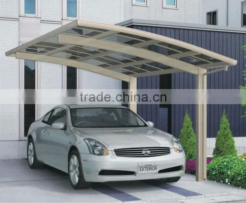 High cost performance hobby aluminium 6mm polycarbonate garden diy aluminium greenhouse HX66 series