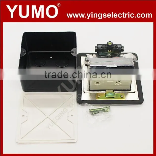 HGD-2FSC6 Electrical floor socket Open Type Floor Socket