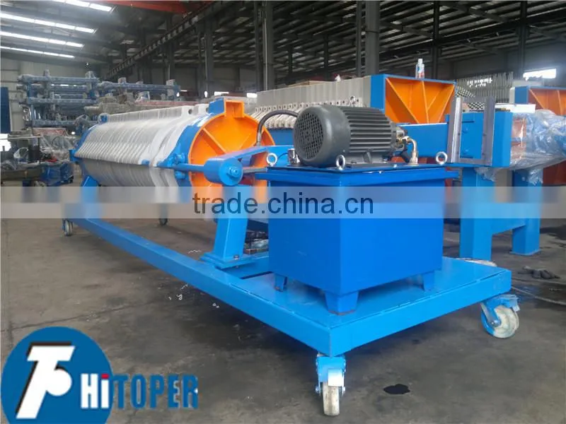 Sludge dewatering filter press for mining wastewater industry,China hot sale press filter of good quality