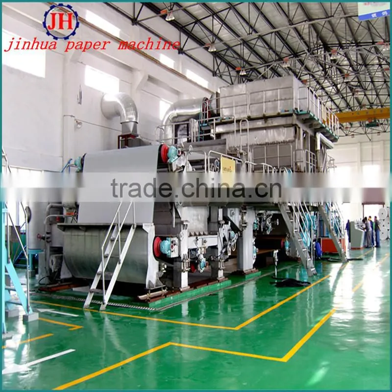 1575mm 15T/D a4 Paper Machine, Office a4 Copy Paper Making Machine