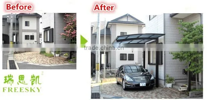 cheap prefab waterproof canvas structure mobile car garage