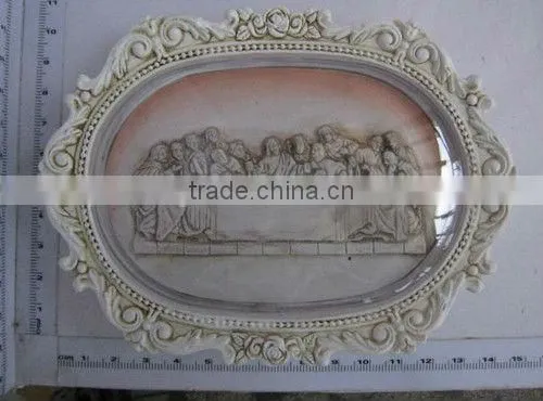 Wall decorative resin religious frames
