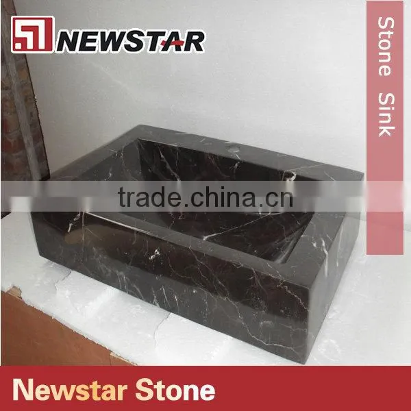 Newstar dark emperador cheap stone sink