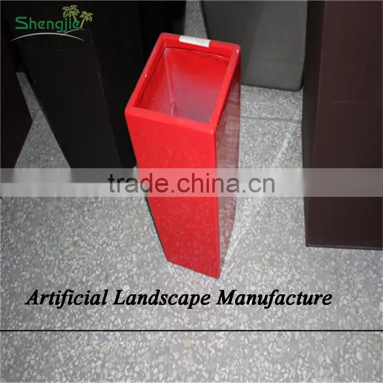 SJZJN 2642 large outdoor planter large fiberglass planter modern outdoor planter