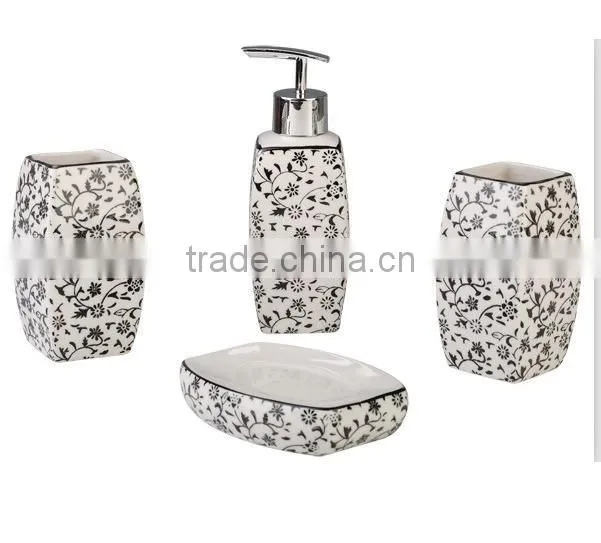 Antique Rectangular Ceramic Bathroom/washroom accessories